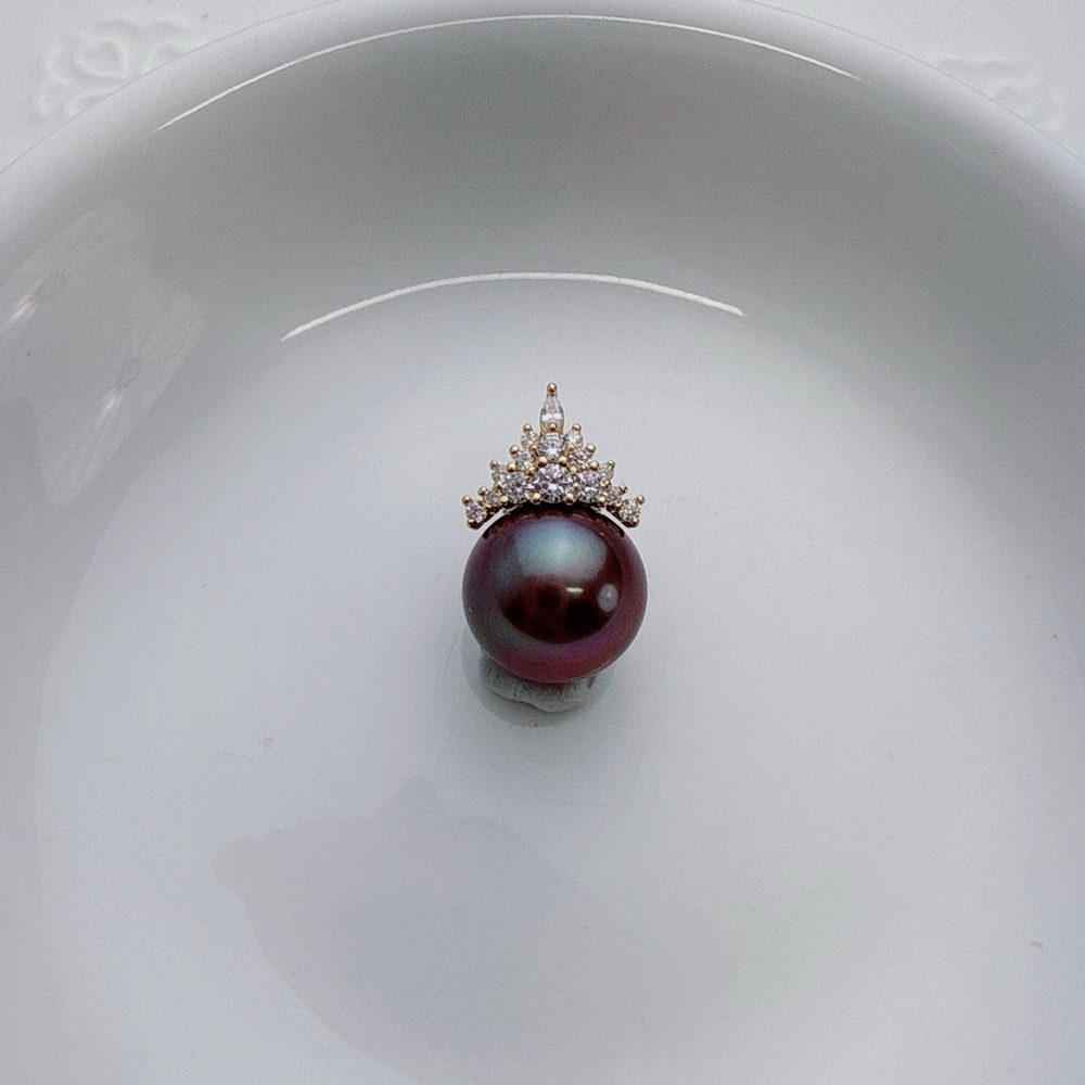 26P88 S925 Stamped High Quality Freshwater Edison Pearl Pendant